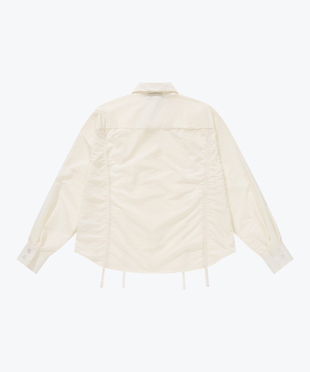 立體剪裁襯衫 Chest Hole Oversize Shirt