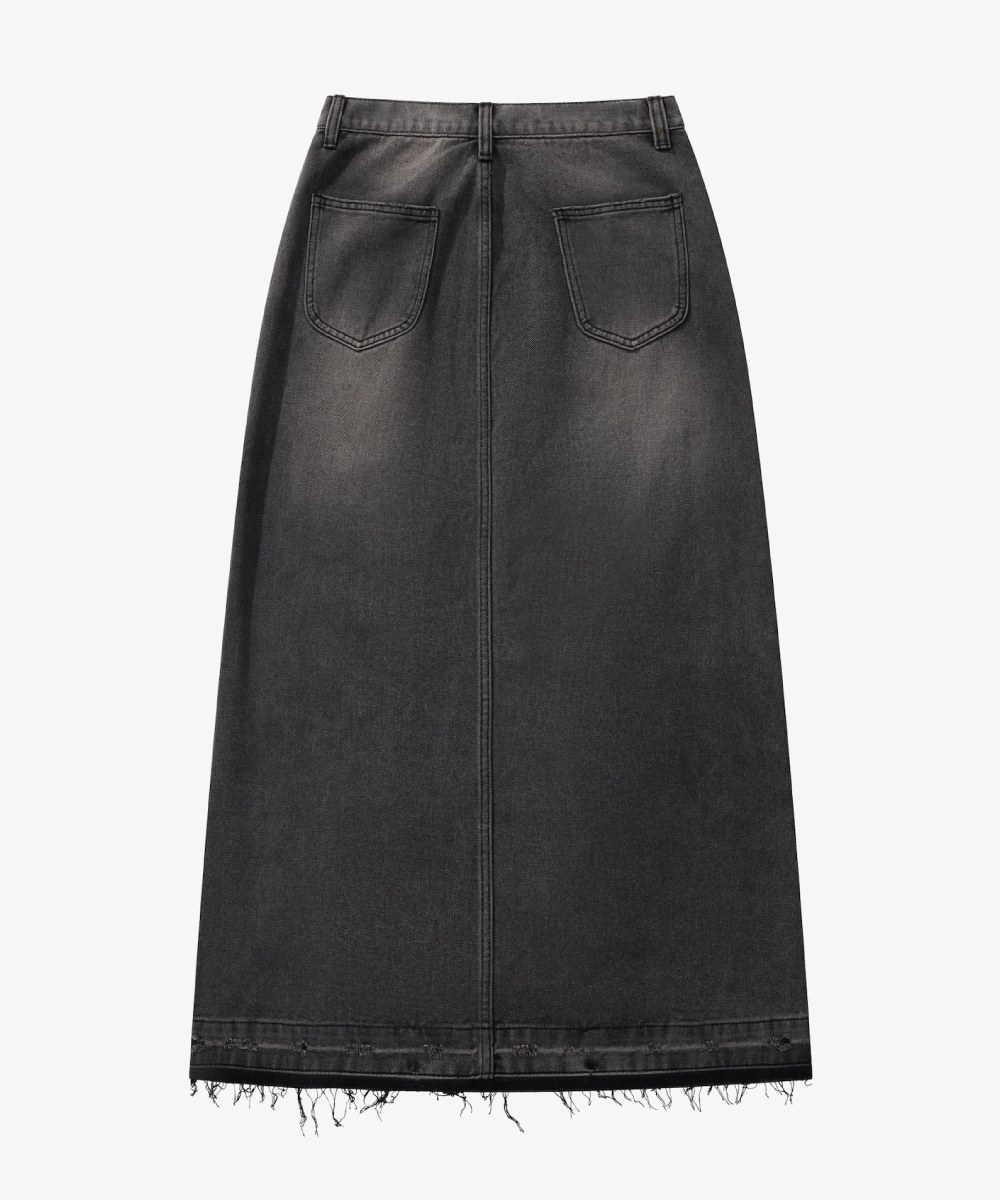 牛仔長裙 Double Knee Denim Full Skirts
