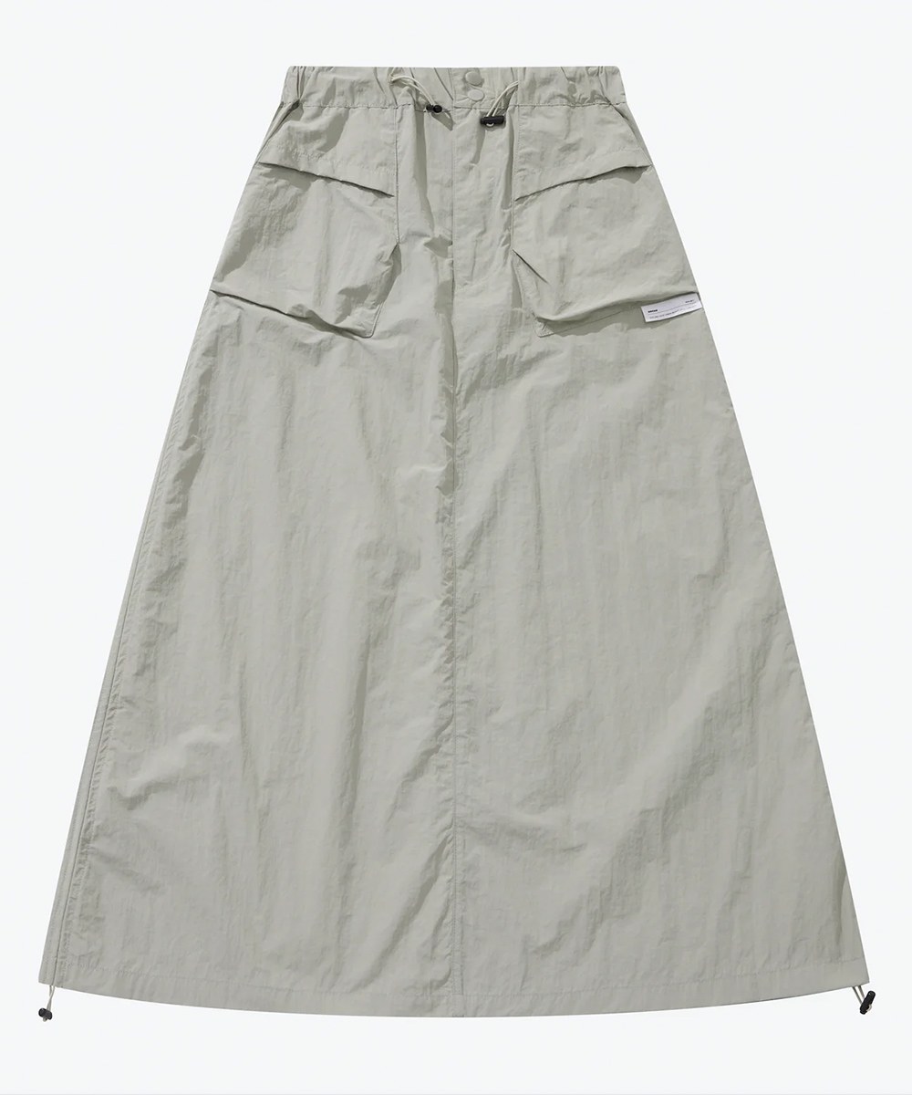 可調節抽繩長裙 SIDE ELASTIC FULL SKIRTS
