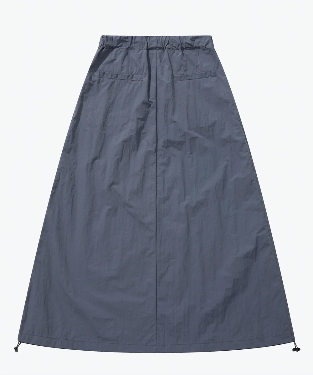 可調節抽繩長裙 SIDE ELASTIC FULL SKIRTS