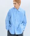 CRV3326-242 “DND” Oversized Pocket Shirt 電繡條紋襯衫