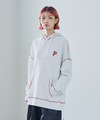 PLN0038-232 P-logo 撞色車線帽TEE