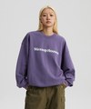 WSP0101-232 logo圓領大學Tee One Line Logo Sweatshirt