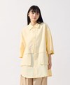 PLN3347-241 PM-LOGO立體大口袋牛津襯衫