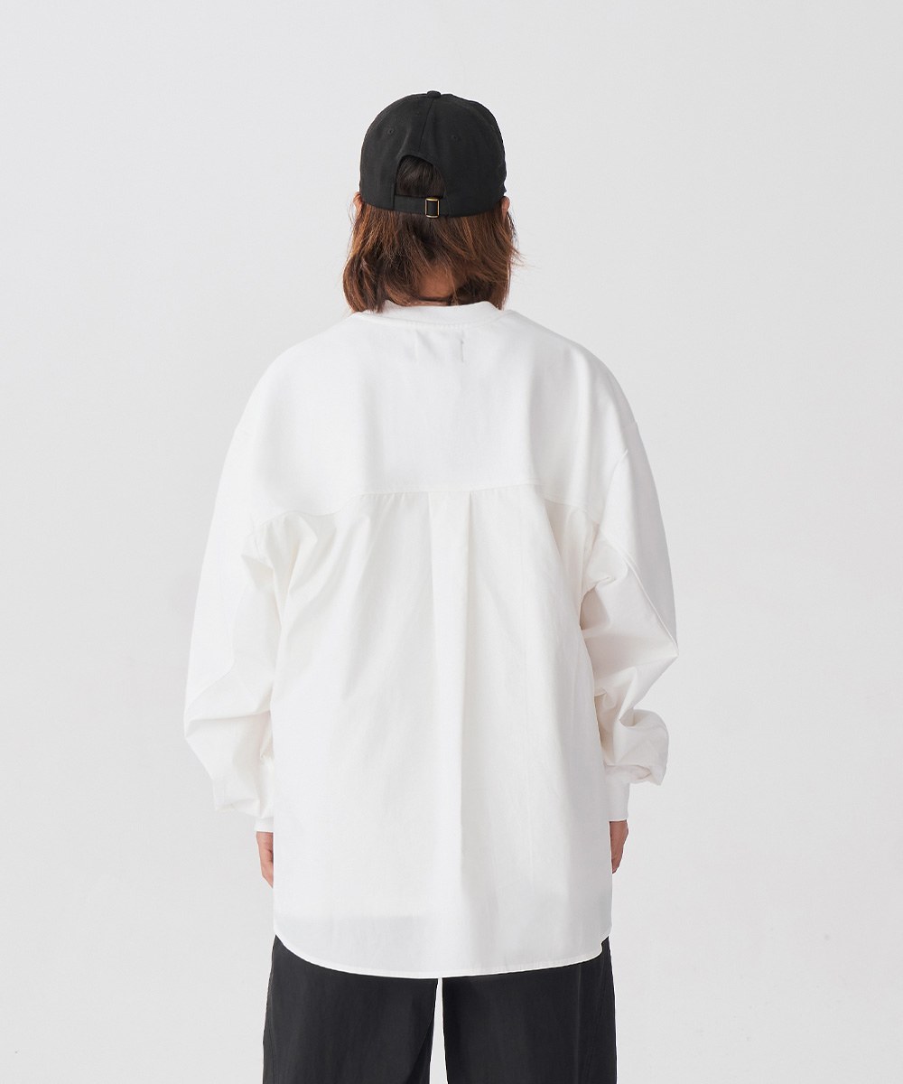 拼接長袖T恤 Back Shirt LS T-Shirt
