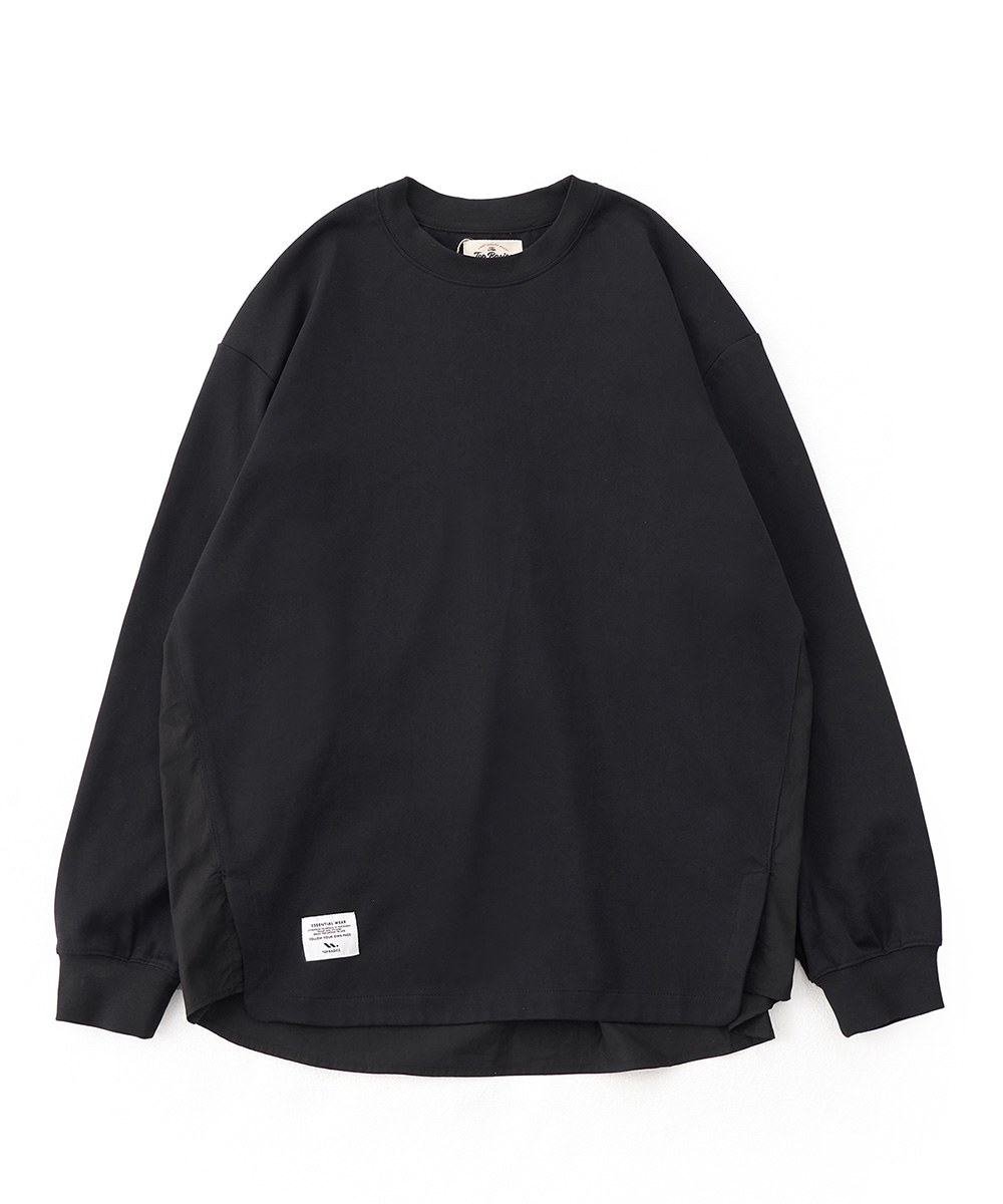 拼接長袖T恤 Back Shirt LS T-Shirt