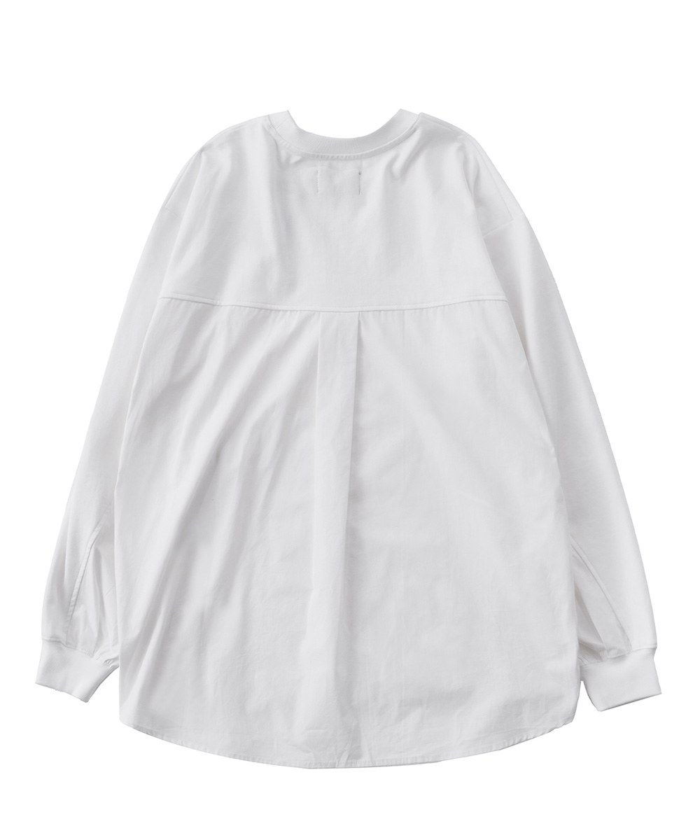 拼接長袖T恤 Back Shirt LS T-Shirt
