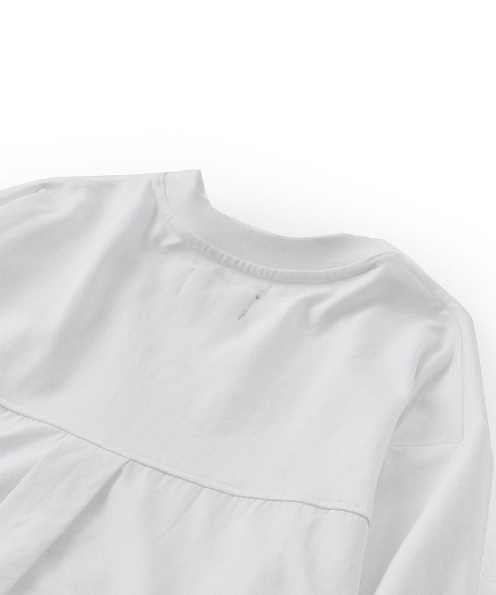 拼接長袖T恤 Back Shirt LS T-Shirt