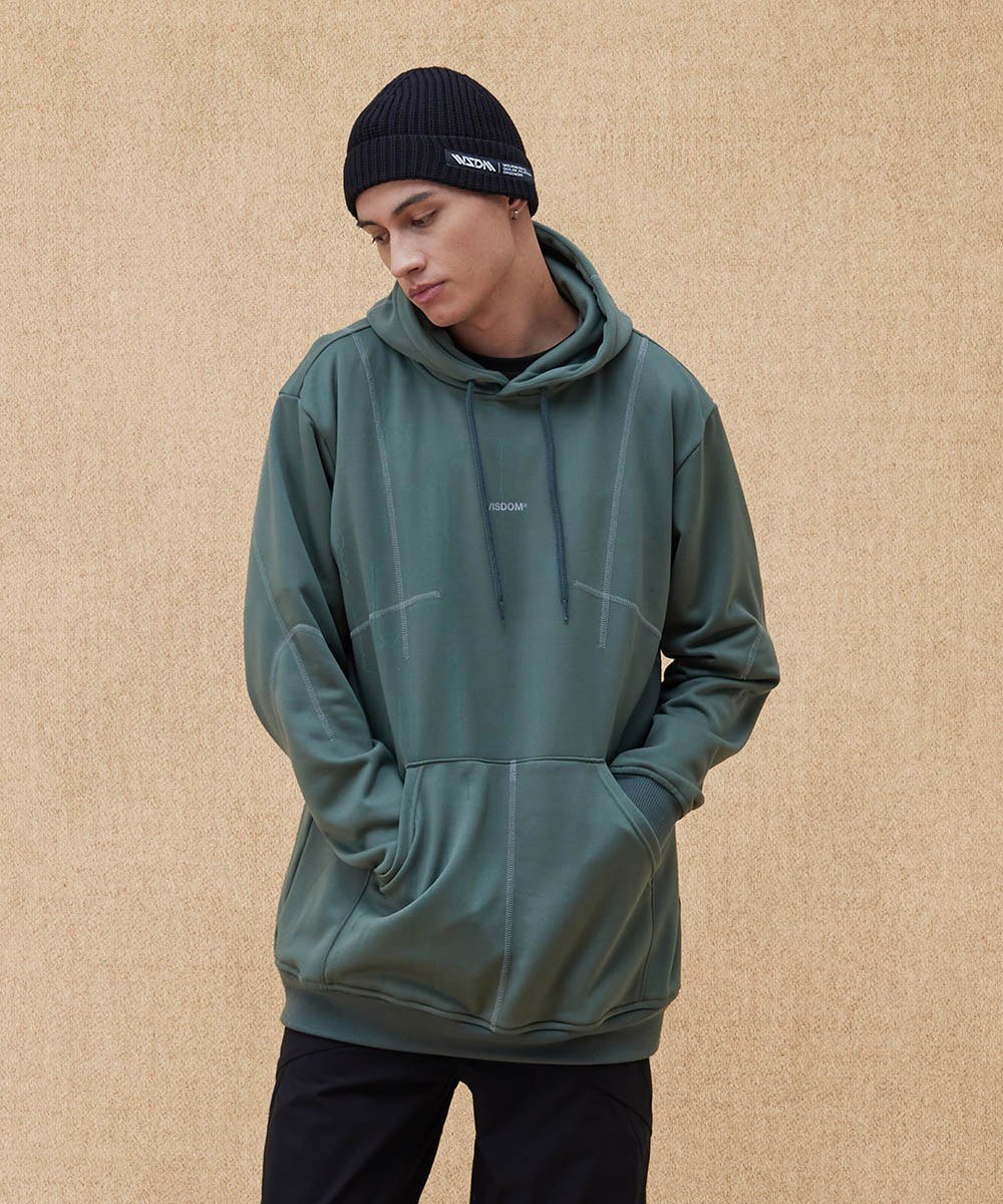 連帽上衣 WSDM REFLECTIVE COVER STITCH HOODIE