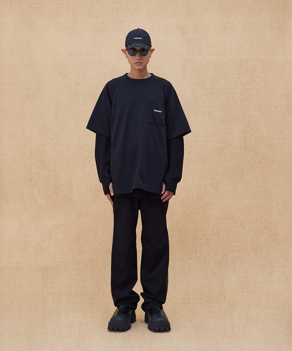 雙色拼接直筒褲 BLOCKING STRAIGHT PANTS